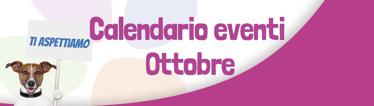 Tutti gli eventi in programma ad Ottobre