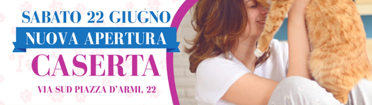 Nuova apertura sabato 22 Giugno a Caserta