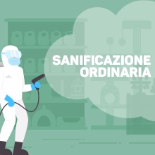 Notizie dal blog: Sanificazione ordinaria dei nostri locali