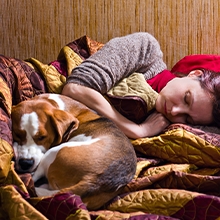 Notizie dal blog: Dormire con il proprio cane: sì o no?