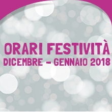 Notizie dal blog: Orari festività Dicembre - Gennaio 2018